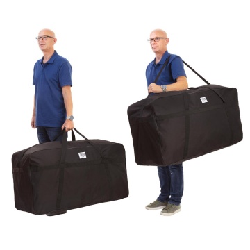 Geanta de voiaj Extra Large TravelZ XXXL 235 L, 102 x 55 x 42 cm, Negru - Img 3