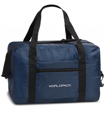 Geanta de voiaj pliabila pentruWizz Air/Ryanair , Worldpack, F10464, 40 cm, Bleumarin - Img 1
