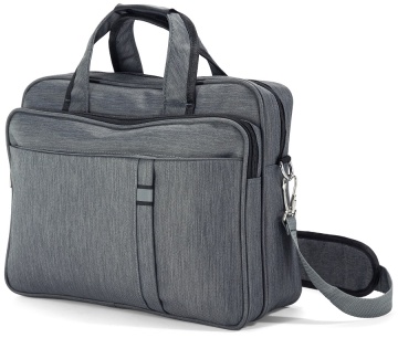 Geanta laptop, pentru Wizz Air/Ryanair, Benzi, BZ 5666, 14", Gri