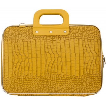 Geanta lux business laptop 13" Cocco Bombata-Galben