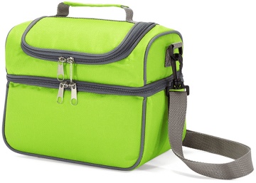Geanta Termoizolanta cu caserola, Benzi, BZ 5123, 6 L, Verde