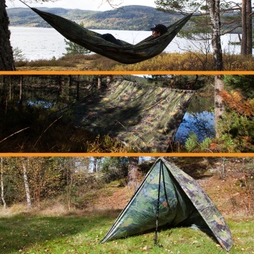 Hamac 3in1 - Prelata, Cort, MacGyver 101253 Army - Img 2