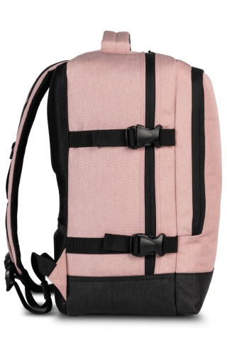 Rucsac Avion 40x30x20 cm Wizz Air/Ryanair, Poliester, 24 L, Bestway Cabin Pro, Rose - Img 4
