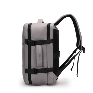 Rucsac Avion Aventor 40x30x20 cm Wizz Air/Ryanair, Poliester, 24 L, Mâner tip Geantă, AV202, Gri - Img 7