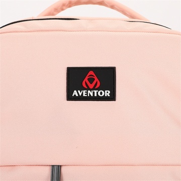 Rucsac calatorie Aventor AV201, bagaj de mana avion Ryanair/Wizz Air, 40x25x20 cm, poliester, maner tip geanta, rose - Img 14