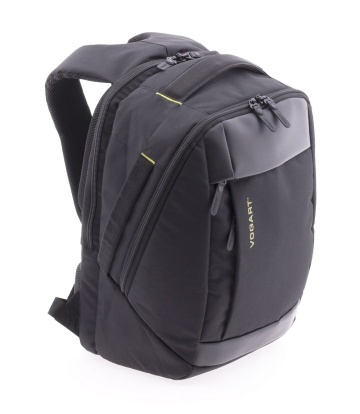 Rucsac casual Vogart Boston, pentruWizz Air/Ryanair, comp. laptop 14", port USB, MV 23926, negru - Img 9