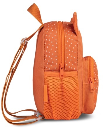 Rucsac copii Fabrizio F20689, 21x24x13 cm, poliester, model vulpe, portocaliu - Img 5