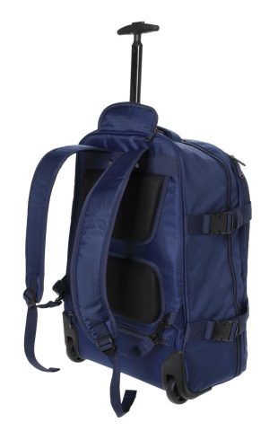 Rucsac cu role Diplomat, 55x40x23 cm, 40 L, poliester impermeabil, ZC111, albastru - Img 7
