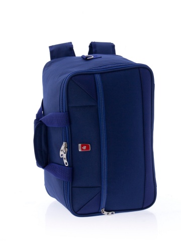 Rucsac de calatorie, tip geanta, pentru Wizz Air/Ryanair, Gladiator, Metro, MG 2128 - 40 cm Albastru - Img 10