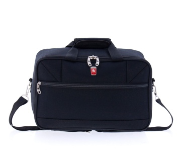 Rucsac de calatorie, tip geanta, pentru Wizz Air/Ryanair, Gladiator, Metro, MG 2128 - 40 cm Negru - Img 7
