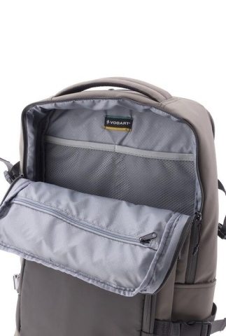 Rucsac de calatorie Vogart Nitro, Comp. Laptop 17", MV 25054, Bej - Img 2