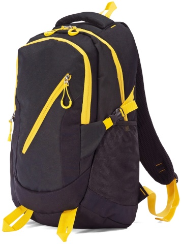 Rucsac de Munte, Benzi, BZ 5777, 32 L, Negru/Galben