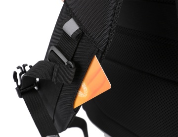 Rucsac laptop 15.6 " Snowball SW22146, 46×30×14 cm , extensibil +20%, impermeabil, port USB, poliester 1680D, negru - Img 4