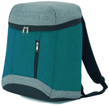 Rucsac Termoizolant, Benzi, BZ 5618, 17 L, Gri/Turcoaz
