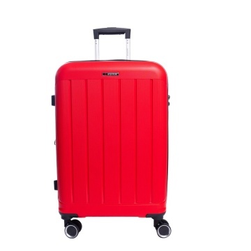 Set Troler de cabină Aventor + Rucsac Avion 40x30x20 cm, roșu/mov - Img 13