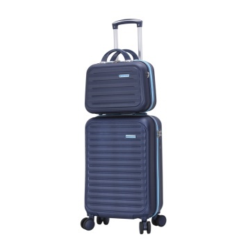 Set Trolere, ABS, Fermoar Antifurt, Cifru, Madisson, 2 Piese, SW66802, Bleumarin
