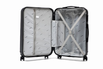 Set trolere Aventor, Polipropilenă, Cifru TSA, 4 Roți Duble 360°, AV109, 4 Piese, Negru - Img 5