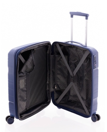 Set trolere extensibile Gladiator Boxing MG 38, roti cu suspensie, polipropilena 3 piese, bleumarin - Img 2