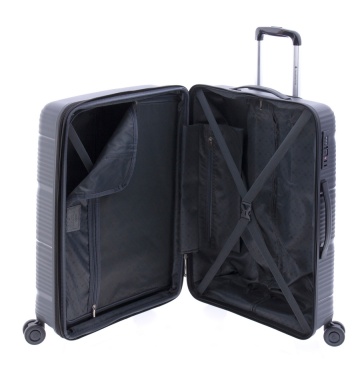 Set Trolere, Extensibile, Polipropilena, Gladiator, Bionic, MG 08 - 3 Piese, Negru - Img 2