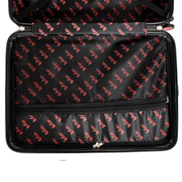 Set Trolere Lee Cooper London, ABS, 4 Roti Duble, Cifru, 3 Piese, Antracit - Img 3