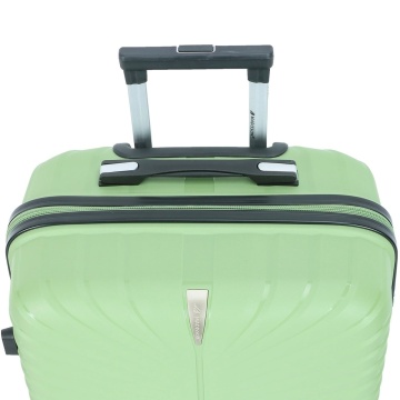 Set trolere Madisson, 1 bagaj de cabină si 2 de cală, polipropilenă, 4 roți duble, cifru, SW62103, grena - Img 6