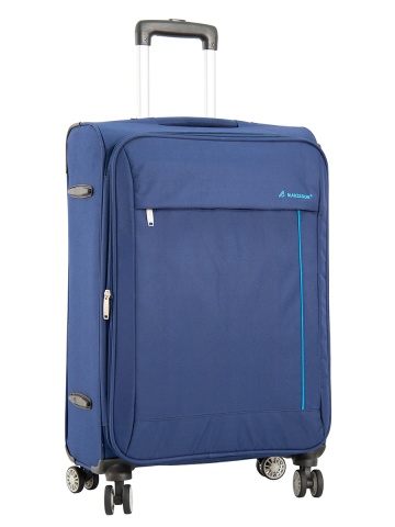 Set Trolere Madisson SW35703, 4 Roti Duble, Poliester, 3 Piese, Bleumarin - Img 10