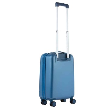 Set Trolere, Policarbonat/ABS, 4 Roti Duble, cifru TSA, CarryOn SKYHOPPER, 3 Piese, Albastru - Img 5