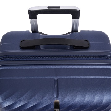 Set trolere Snowball SW47203, polipropilena, fermoar antifurt, cifru TSA, 4 roti duble, 3 piese, bleumarin - Img 9