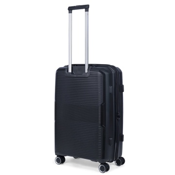 Set trolere TravelZ Swinger, polipropilena, cifru TSA, 4 roti duble, 3 piese, negru - Img 7
