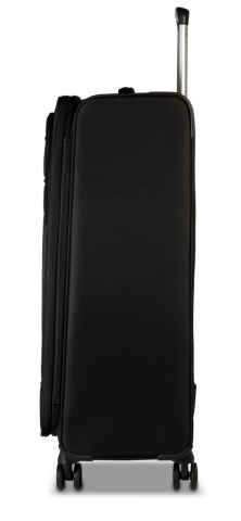 Set trolere Worldpack Bern F10508, 1 bagaj de cabina si 2 de cala, poliester, cifru TSA, 4 roti duble, negru - Img 12