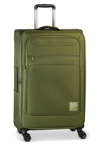 Set trolere Worldpack Bern F10508, 1 bagaj de cabina si 2 de cala, poliester, cifru TSA, 4 roti duble, verde olive - Img 14