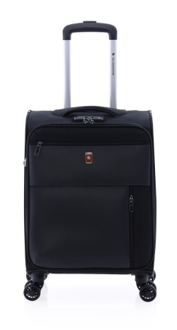Troler Cabina, 4 Roti Duble, Nylon, Gladiator, Arctic, MG 3710 - 55 cm, Negru - Img 7