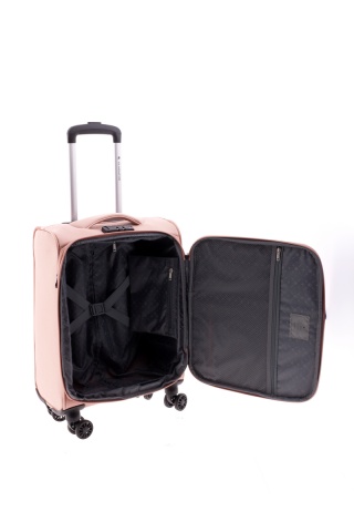 Troler Cabina, 4 Roti Duble, Nylon, Gladiator, Arctic, MG 3710 - 55 cm, Rose - Img 2