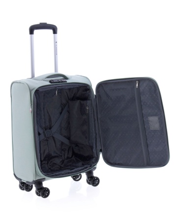 Troler Cabina, 4 Roti Duble, Nylon, Gladiator, Arctic, MG 3710 - 55 cm, Verde - Img 2