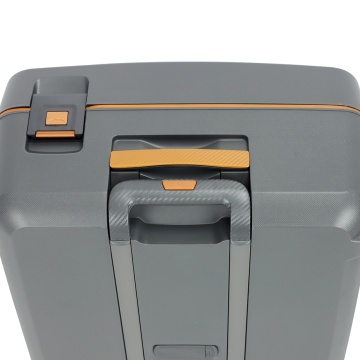 Troler Cabină 55x38x21 cm Snowball, 100% Polipropilenă, Închidere Clapetă, SW57203, Antracit - Img 6