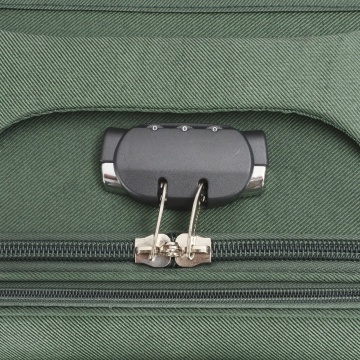 Troler Cabină Extensibil 55x35x23 cm, Poliester, Cifru, Madisson,SW66204, Verde - Img 9