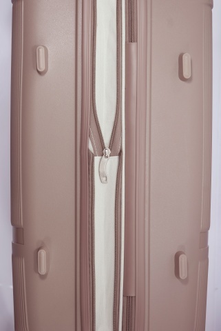Troler Cabină Extensibil Benzi 55x36x24 cm, Polipropilenă, Cifru, BZ 5842, Bej - Img 5