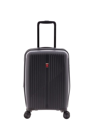 Troler cabina extensibil Gladiator Calypso, polipropilena, cifru TSA, 55 cm, negru - Img 7