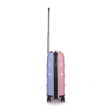 Troler Cabina Extensibil Stratic S Straw Plus - 55 cm Roz/Albastru - Img 5
