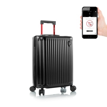 Troler cabina, Heys, Smart Luggage, Policarbonat, 4 Roti Duble, HY15034, 53 cm, Grena - Img 7