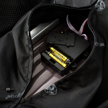 Troler cabina, Heys, Smart Luggage, Policarbonat, 4 Roti Duble, HY15034, 53 cm, Grena - Img 17