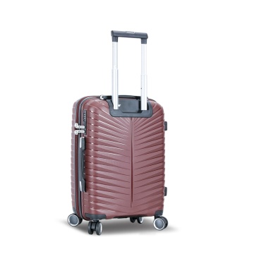 Troler cabină Madisson, 55x37x21 cm, polipropilenă, 4 roți duble, cifru, SW62103, mov închis - Img 10