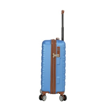 Troler cabina Madisson SW33803, ABS, cifru, 4 roti duble, 55 cm, albastru - Img 6