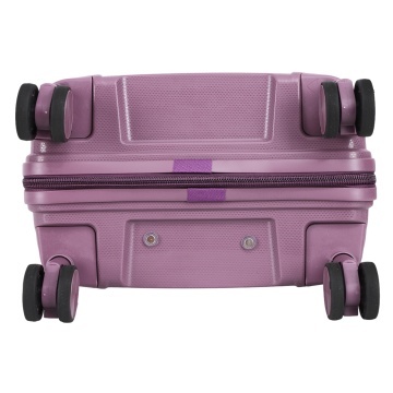 Troler cabina Madisson SW42103, polipropilena, cifru, 4 roti duble, 55 cm, mov - Img 17