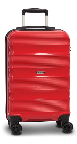 Troler Cabina, Polipropilena, 4 Roti Duble, Cifru TSA, Worldpack, Rio, F10441, Rosu