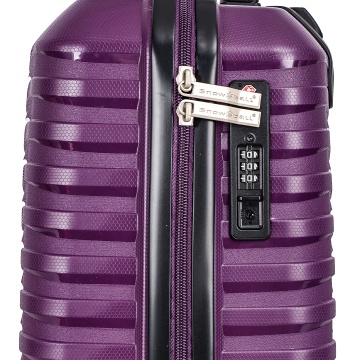 Troler cabina Snowball SW43803, polipropilena, cifru TSA, 4 roti duble, 55 cm, mov - Img 11