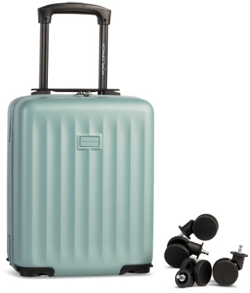 Troler Cabină XS Worldpack Underseat, 40×30×20 cm, Roți detașabile, ABS, 24 L, Albastru - Img 4