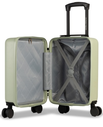 Troler Cabină XS Worldpack Underseat, 40×30×20 cm, Roți detașabile, ABS, 24 L, Verde - Img 5