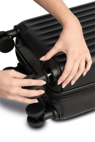 Troler Cabină XS Worldpack Underseat, 40×30×20 cm, Roți detașabile, ABS, 24 L, Negru - Img 2