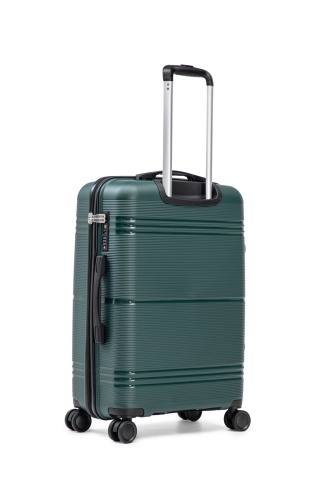 Troler de Cabină Aventor, 55x40x22 cm, Polipropilenă, Cifru TSA, 4 Roți Duble 360°, AV108, Verde - Img 17